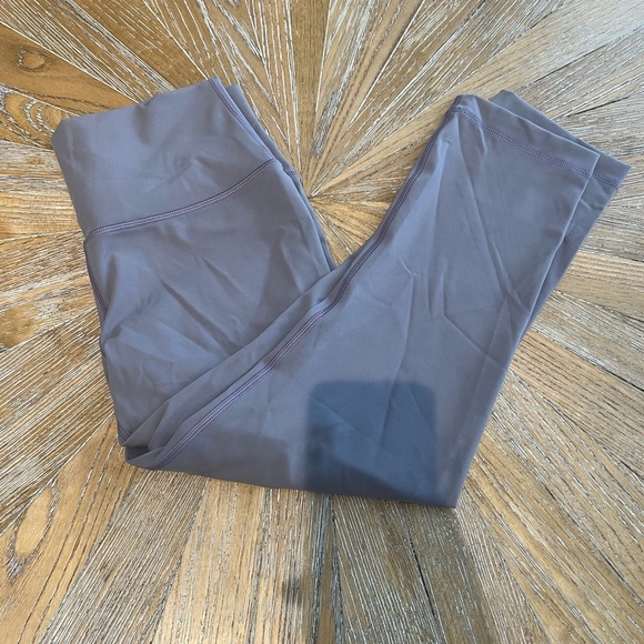 Lululemon Wunder Under Crop (Hi-Rise) Full-On Luxtreme 21" Dusty Dawn - Picture 3 of 8